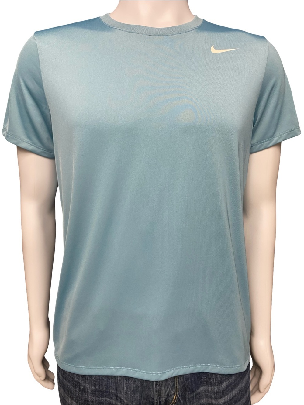 Nike Dri-FIT Athletic T-Shirt Men’s Large Blue Short Sleeve Performance Tee